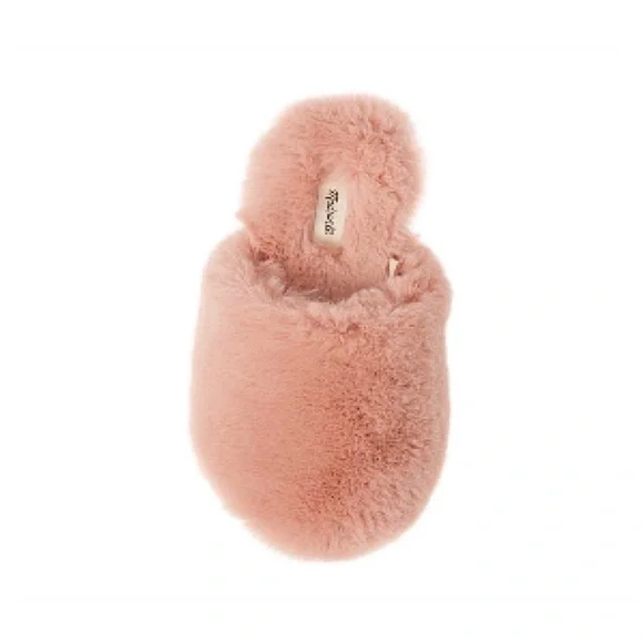 MADEWELL Pink Wallis Faux Fur Slipper SZ 10 - Picture 2 of 9